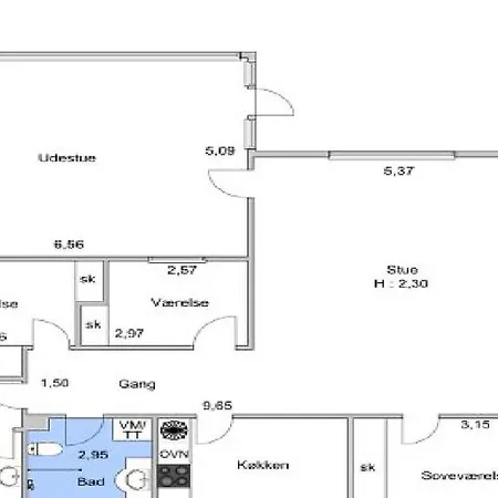 Villa Charmerende Hus I Idylliske Lynaes *
