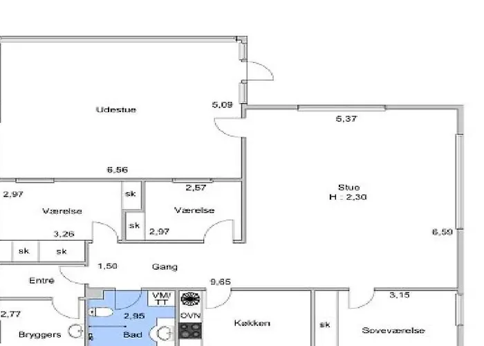 Vila Charmerende Hus I Idylliske Lynaes *